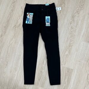 Wax Jean Black High Rise Push Up Jeans